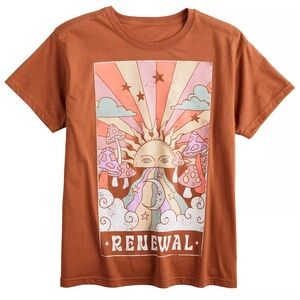 NEW Mighty Fine Renewal Graphic Tee.‎ XL